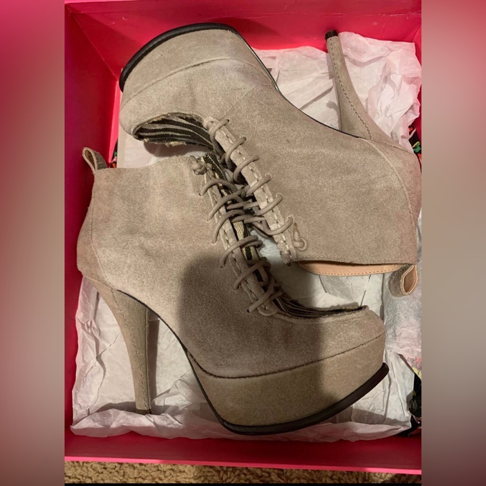 Betsy Johnson Platform Booties Y2K